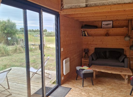 hébergement location en plein nature camping le Chassiron