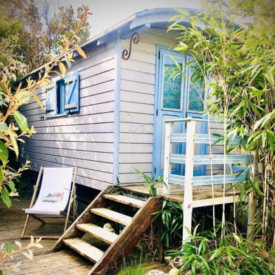 hébergement atypique et nature oléron : roulotte vintage